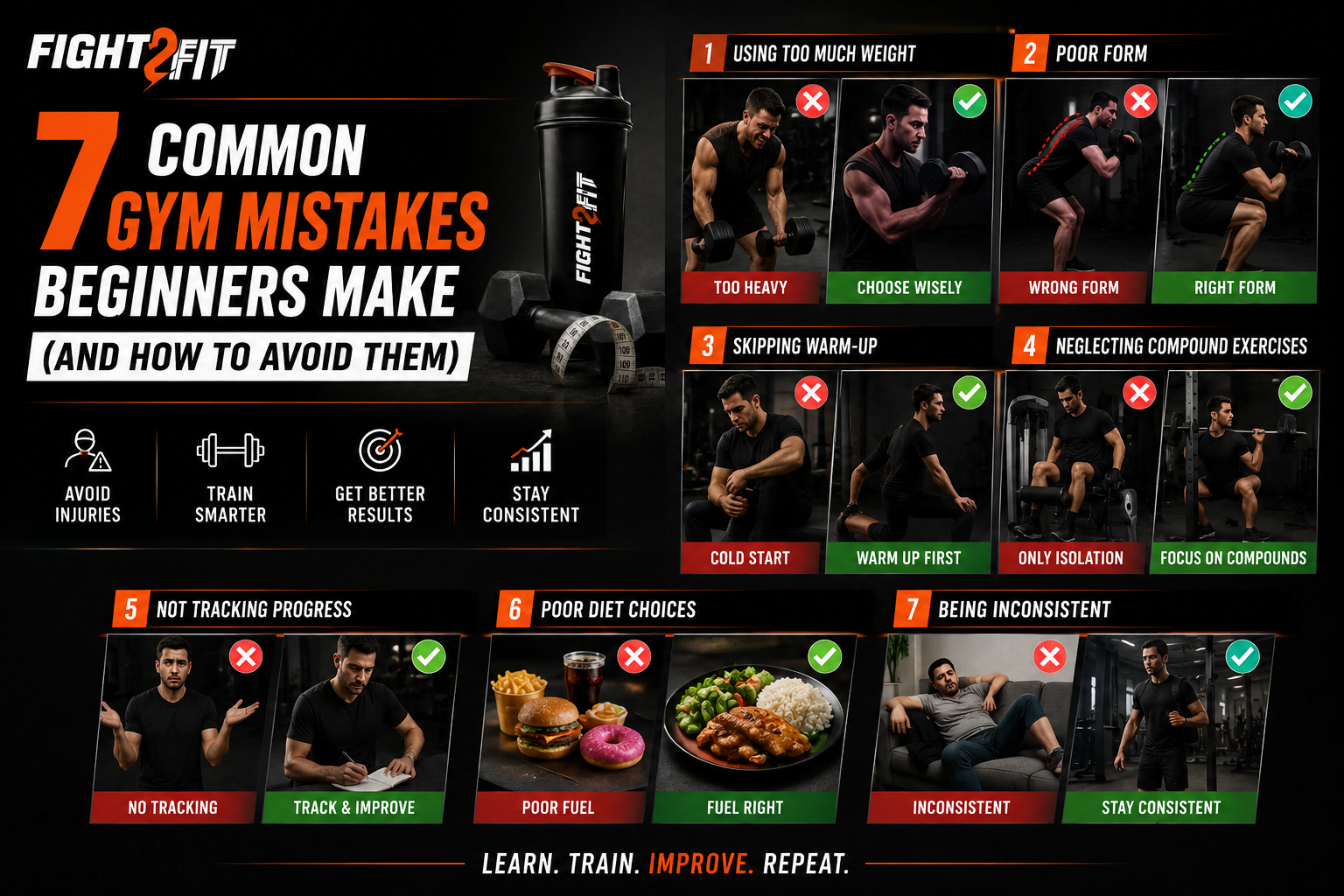 7 Common Gym Mistakes Beginners Make (And How to Avoid Them)